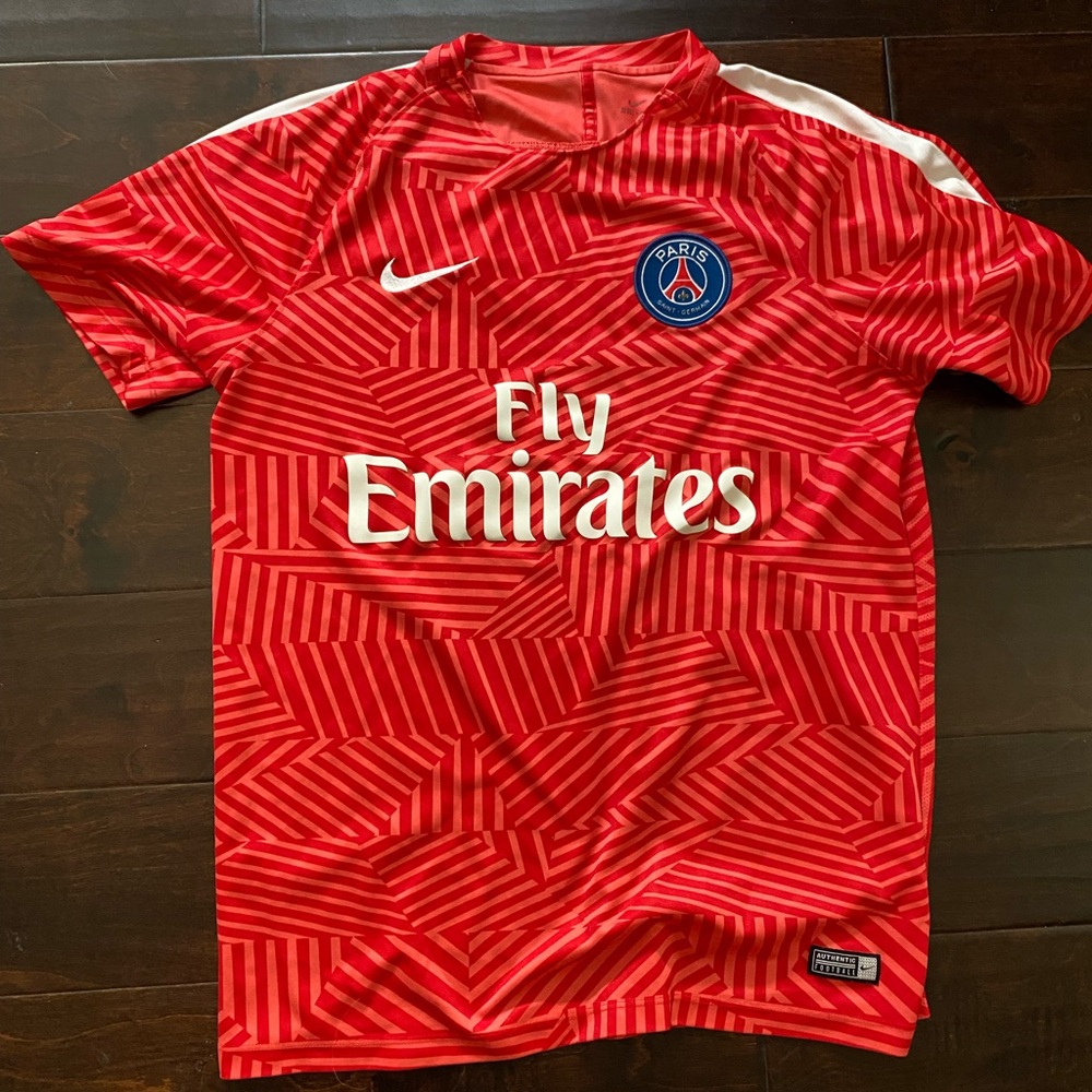 Nike Paris Saint Germain short sleeve jersey (men’s size large)